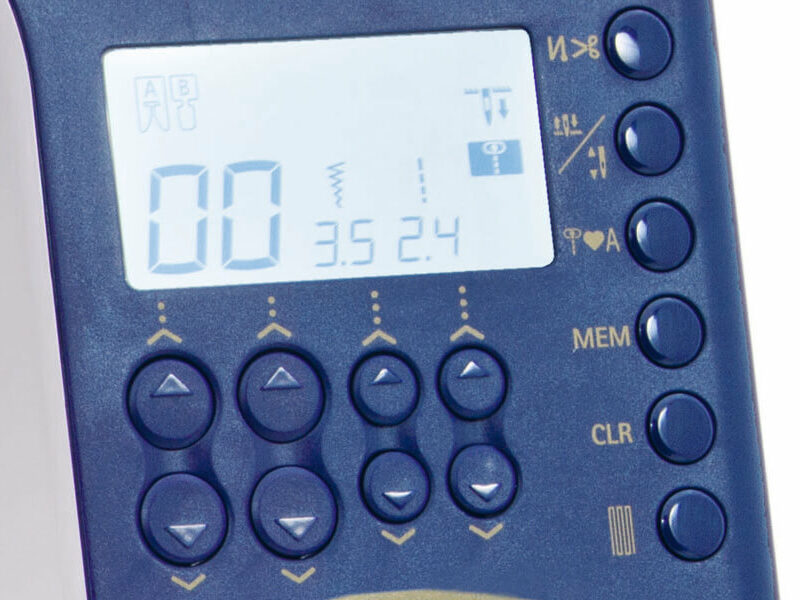 Beleuchtetes LCD-Display