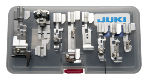 [JU-5900-89Z] Füsschen Set "Juki fashion" Overlockmaschinen (8 Füsse)