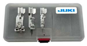 Füsschen Set "Juki sweet" Overlockmaschinen  MO-1000/2000 (3Füsse)